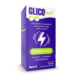 Suplemento GlicoPet Para Cães e Gatos Avert 30ml