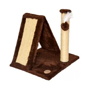 Arranhador Para Gatos Dobrável Marrom São Pet 44x42x42cm