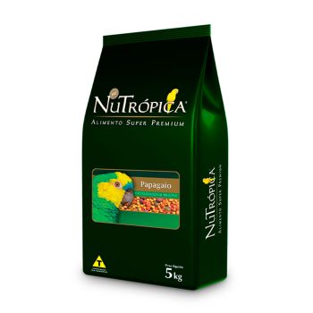 Ração Nutrópica Para Papagaios Extrusados e Frutas 5kg