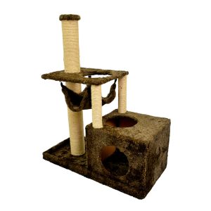 Arranhador Para Gatos Colossus Marrom São Pet 94x44x114cm