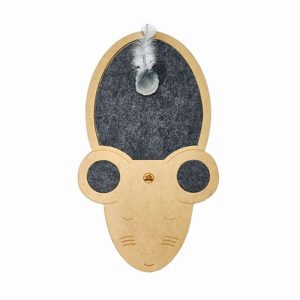 Arranhador Para Gatos Joy Mouse Cinza Fábrica Pet