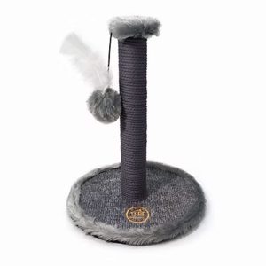Arranhador Para Gatos Torre Eiffel Cinza Fábrica Pet Tamanho P