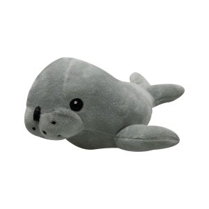 Brinquedo Pelúcia Para Cães Foca Cinza Savana Pet