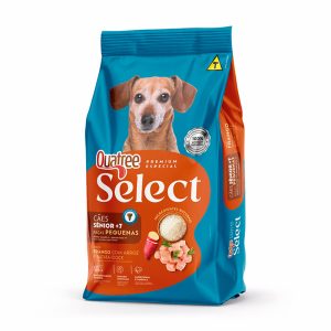 Ração Quatree Select Cães Castrados Sênior 7+ Raças Pequenas Frango com Arroz e Batata Doce 3kg