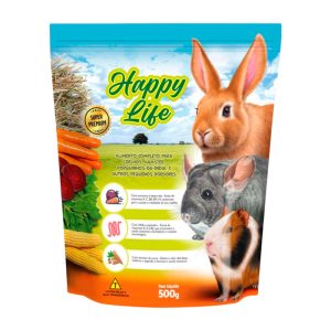 Ração Nutripássaros Happy Life Coelho e Roedores 500g