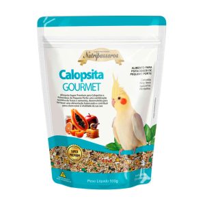 Ração Nutripássaros Para Calopsita Gourmet com Frutas 500g