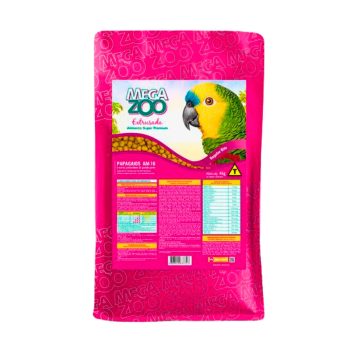 Ração Megazoo Extrusada para Papagaios Regular 4kg