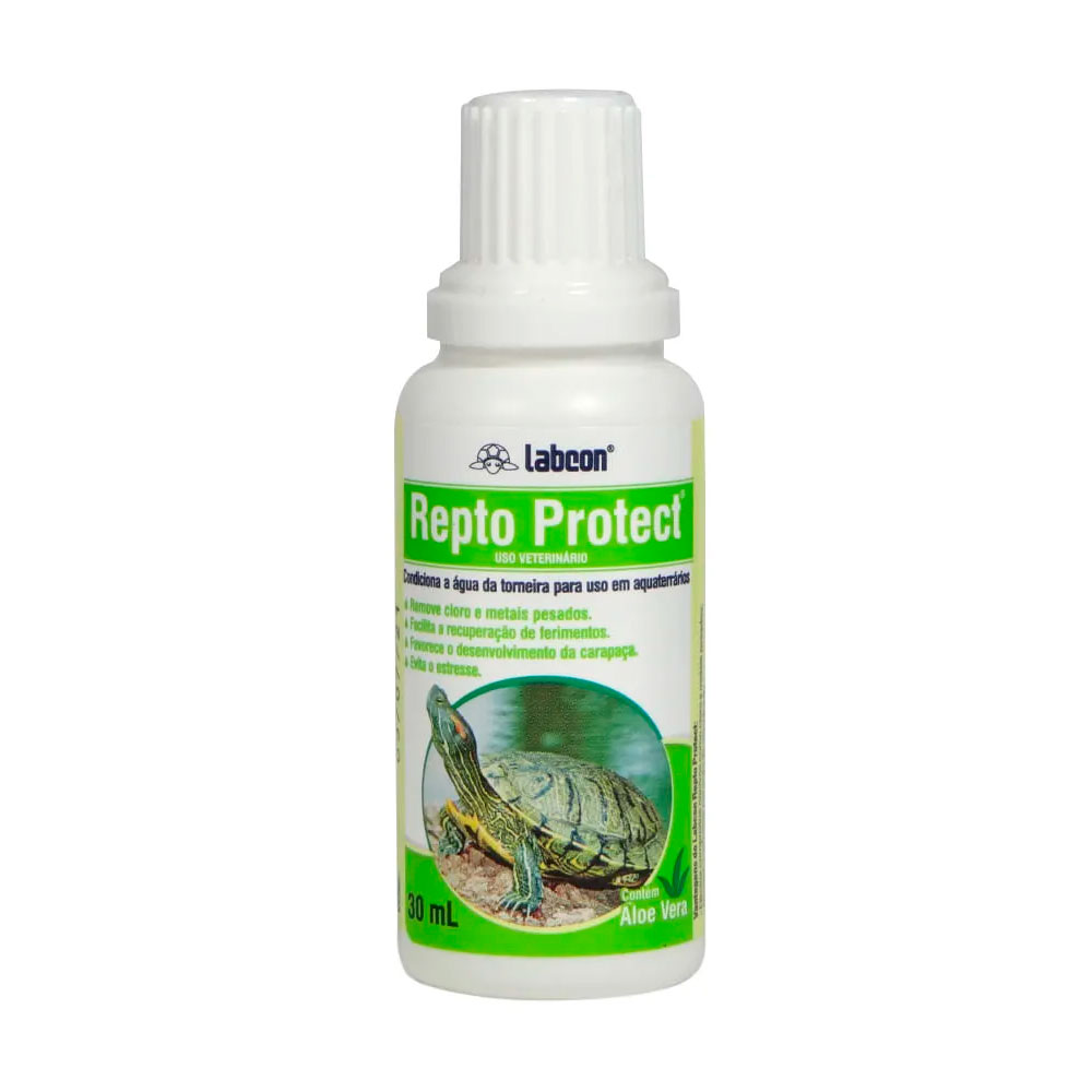 Neutralizador de Cloro Repto Protect para Aquaterrários Labcon Alcon 30ml