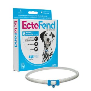 Coleira Antiparasitária Ectofend Azul Para Cães Porte Grande Zoetis 65cm