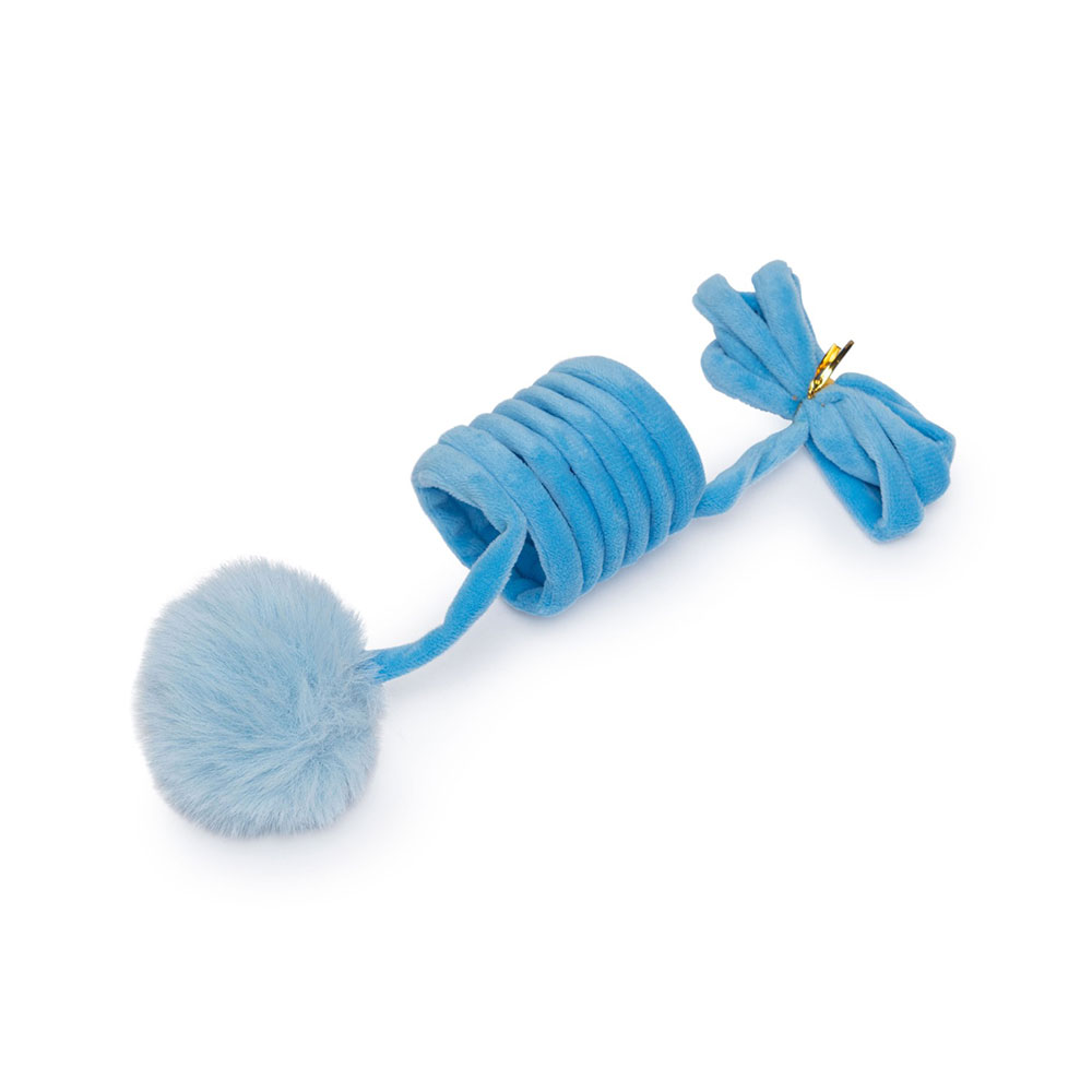 Brinquedo Para Gato Elástico com Pelúcia Pompom Napi Cores Sortidas
