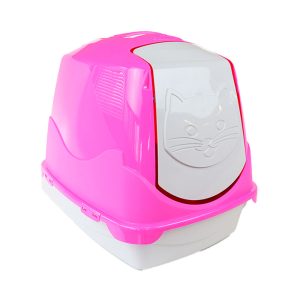 Banheiro Cat Toilet Para Gatos Rosa Pet Injet