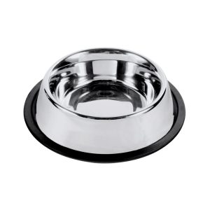 Comedouro Inox Para Cães e Gatos Chalesco Nº2 480mL