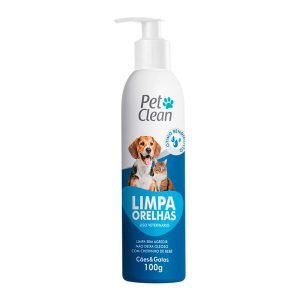 Limpa Orelhas Para Cães e Gatos Pet Clean 100ml