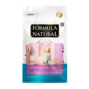 Ração Fórmula Natural Life Gatos Adultos Frango e Salmão 1kg