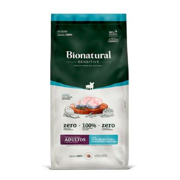 Ração Bionatural Sensitive Para Cães Adultos Raças Pequenas Sabor Peixe Branco 2,5kg