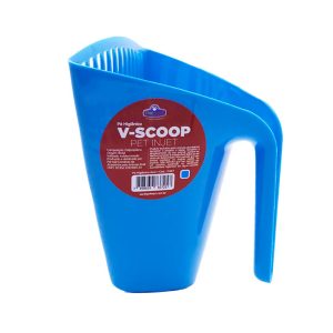 Pá Higiênica V-Scoop Furba Azul Pet Injet