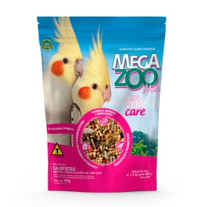 Ração Megazoo Mix Para Calopsitas 900g
