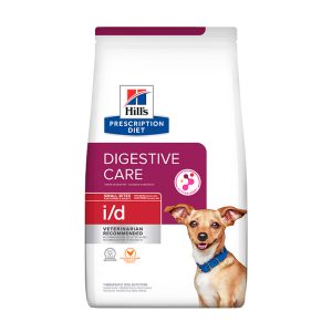 Ração Hill's Prescription Diet I/D Para Cães Adultos Pedaços Pequenos Cuidado Gastrointestinal 1,5kg