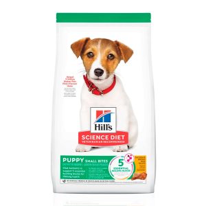 Ração Hill's Science Diet Para Cães Filhotes Pedaços Pequenos Sabor Frango 5,67kg