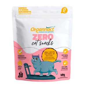 Suplemento Zero Cat Snacks Para Gatos Organnact 40g