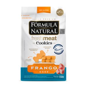 Biscoito Fórmula Natural FreshMeat Cookies Para Cães Adultos Sabor Frango 150g