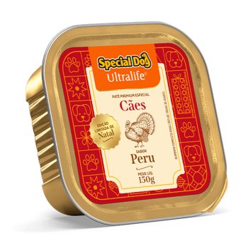 Ração Úmida Special Dog Ultralife Patê Cães Adultos Sabor Peru 150g