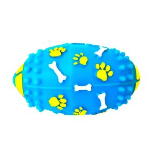 Brinquedo Para Cães Bola Futebol Americano Gigante Petgrows Cores Sortidas