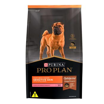 Ração Pro Plan Pele Sensível Para Cães Adultos Porte Médio e Grande Salmão 2,5kg