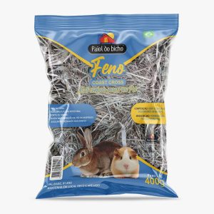 Feno Solto Para Roedores Paiol do Bicho 400g