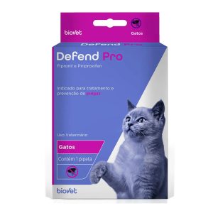 Antipulgas Defend Pro Para Gatos Biovet 1 Pipeta
