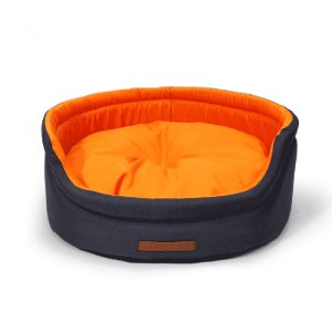 Cama Dog Cat Para Cães e Gatos Fábrica Pet Cinza Tamanho P
