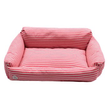 Cama Ilhéus Para Cães e Gatos São Pet Vermelha Tamanho M