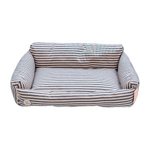 Cama Ilhéus Para Cães e Gatos São Pet Azul Tamanho M