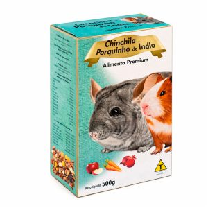 Ração Nutripássaros Premium Para Chinchila e Porquinha da Índia 500g