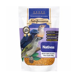 Ração Nutripássaros Premium Para Pássaros Nativos 500g