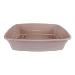 Bandeja Higiênica Alta Master Cat Design Para Gatos Nude Pet Injet