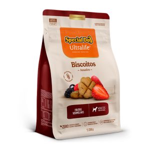 Biscoito Special Dog Ultralife Cães Adultos Sabor Frutas Vermelhas 250g