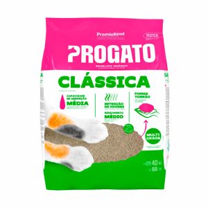 Areia Higiênica ProGato Clássica Multigrãos 4kg