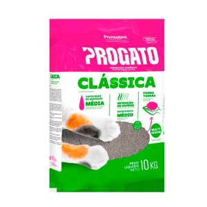 Areia Higiênica Progato Clássica Multigrãos 10kg
