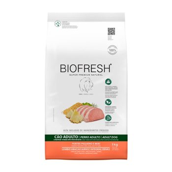 Ração Biofresh Para Cães Adultos Porte Mini e Pequeno Sabor Lombo e Abacaxi 1kg