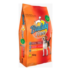 Ração Buddy Free Para Cães Adultos Sabor Carne e Frango 14kg