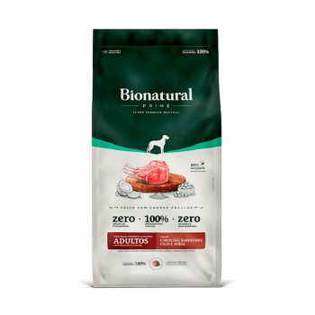 Ração Bionatural Prime Para Cães Adultos Raças Grandes e Gigantes Sabor Cordeiro 15kg
