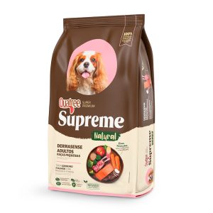 Ração Quatree Supreme Dermasense Cães Adultos Raças Pequenas Cordeiro e Salmão 2,5kg