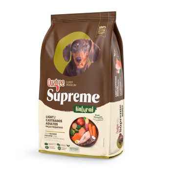 Ração Quatree Supreme Cães Light Raças Pequenas Frango e Salmão 2,5kg
