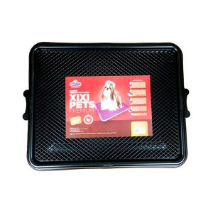 Sanitário Higiênico Para Cães Xixi Pets Premium Preto Pet Injet