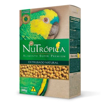 Ração Nutrópica Para Papagaio Extrusado Natural 300g