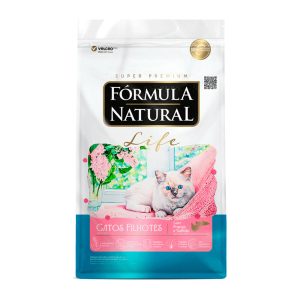 Ração Fórmula Natural Life Gatos Filhotes Frango e Salmão 1kg