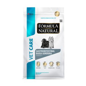 Ração Fórmula Natural Vet Care Hipoalergênica Gastrointestinal Baixa Gordura Cães Adultos 2kg