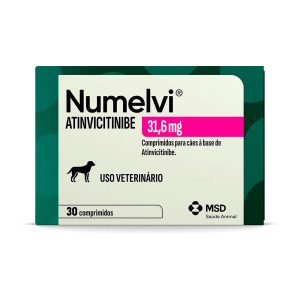 Numelvi 31,6mg Tratamento de Coceira Para Cães MSD 30 Comprimidos