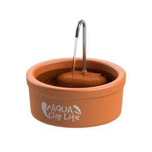 Fonte Bebedouro Aqua Porcelain Amicus Para Cães e Gatos Cinza Bivolt (cópia)
